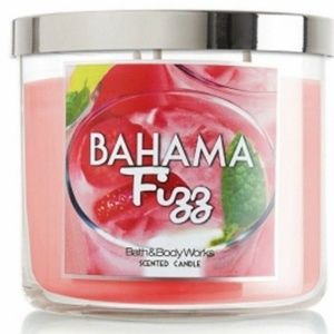 BATH & BODY WORKS BAHAMA FIZZ 3-WICK CANDLE 14.5 oz NEW! DISCONTINUED & RARE